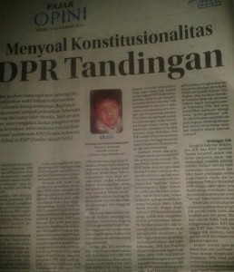 DPR Tandingan